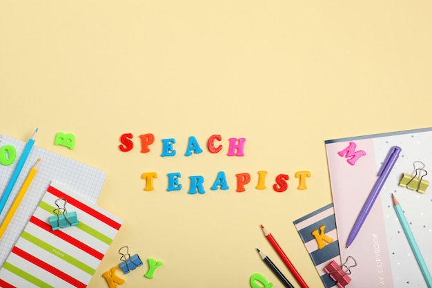 Composition on the topic of speech therapy speech problems