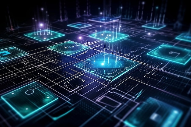 computer circuit board Generative AI