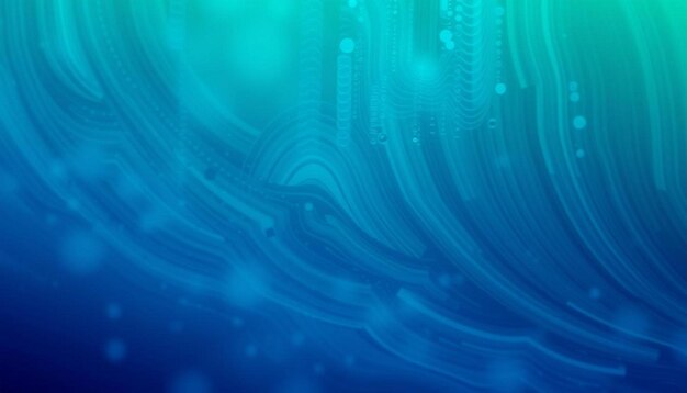 a computer generated image with a green and blue background with a pattern of lines that says circuit board