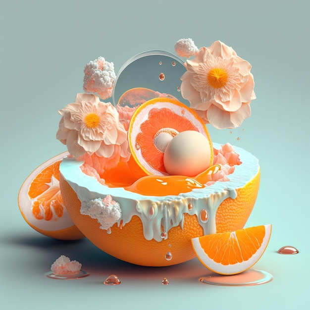 concept 3d illustration