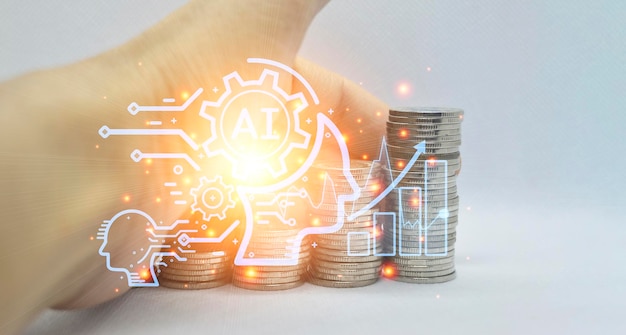 Concept of AI system in investment