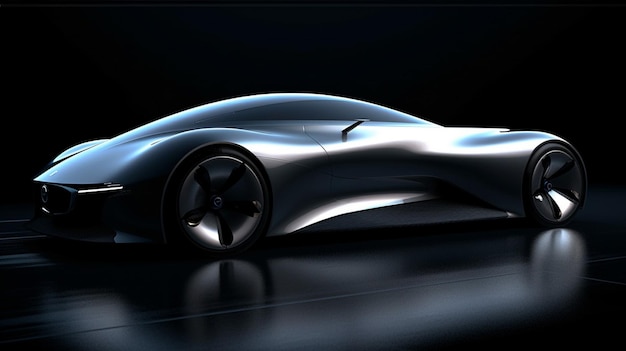 A concept car from the brand mercedes - benz.