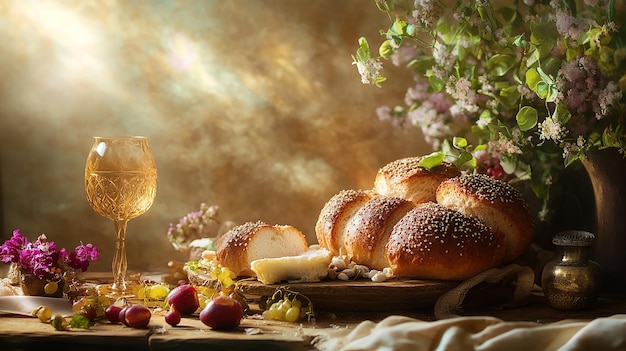 Photo concept for celebrating the jewish holiday of shavuot