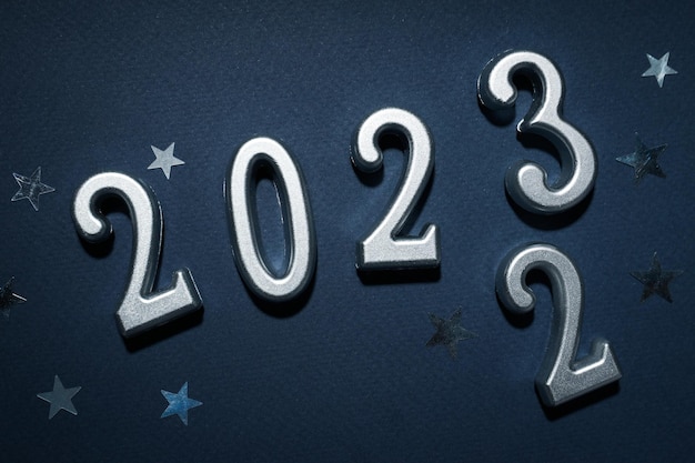 Concept of Change of year 2022 and 2023