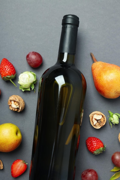 The concept of a delicious alcoholic drink wine