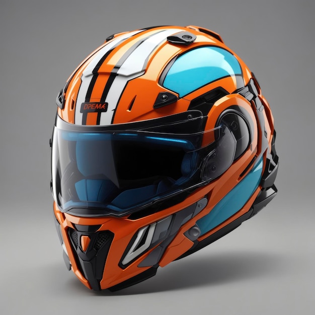 Concept design motorbike helmet