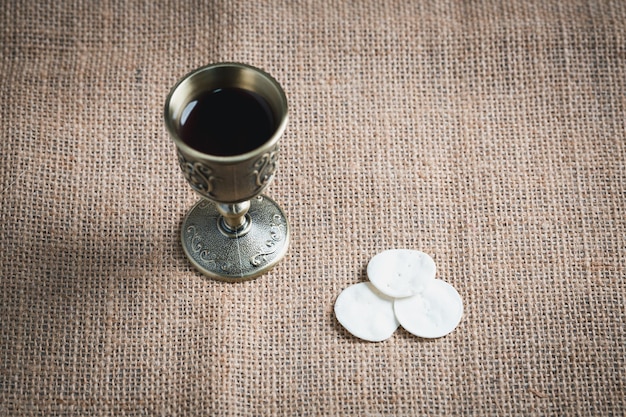 Concept of Eucharist or holy communion of Christianity Eucharist is sacrament instituted by Jesus