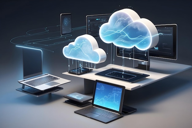 A concept of future remote data storage and cloud computing services