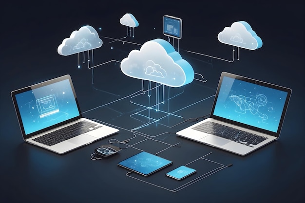 A concept of future remote data storage and cloud computing technologies