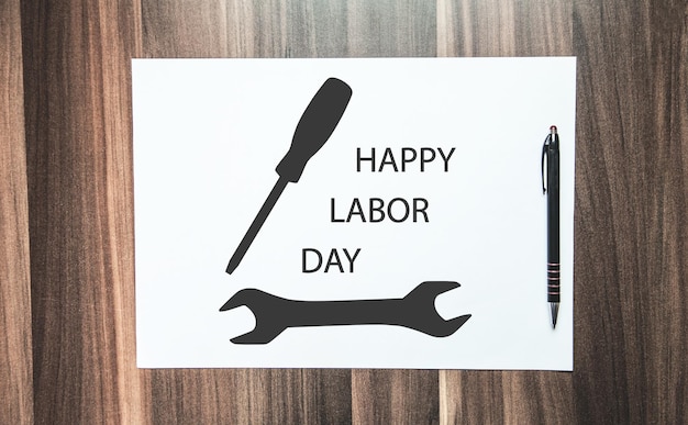 Concept of Happy Labor Day