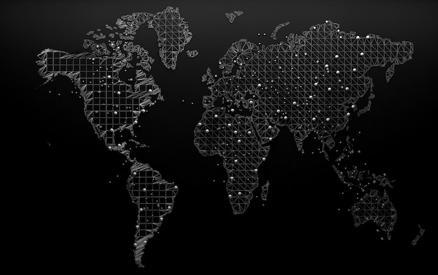 Photo concept of international logistics of agreements and international business