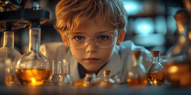 The concept of involving children in science from school age