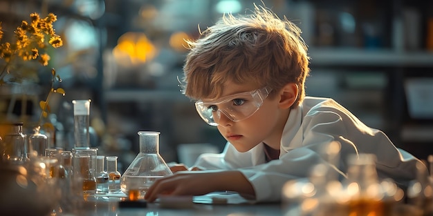 The concept of involving children in science from school age