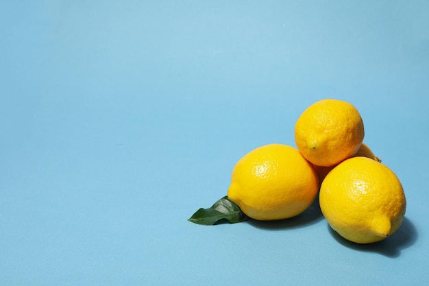 Concept of tasty citrus fruit delicious lemon