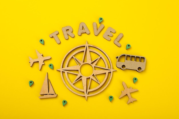 Concept of travel and adventure traveller lifestyle