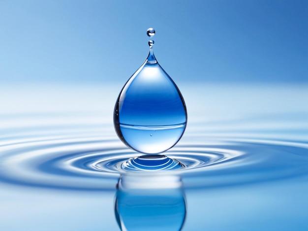 concept of World Water Day saving water and world environmental protection concept water drop