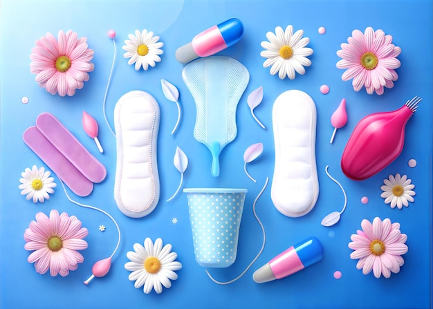 Photo conceptualizing the future of feminine hygiene products