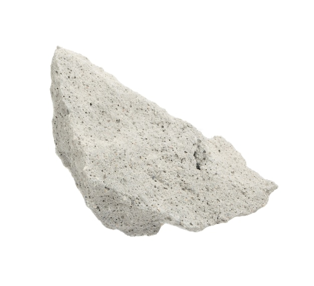 Concrete Construction Stone Isolated