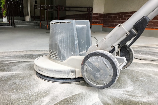 Concrete floor grinding machine, concrete floor Repair