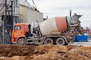 Concrete truck photos