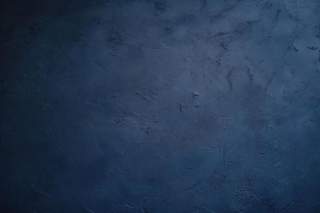 Concrete navy wall Background with distressed grunge texture Generative AI