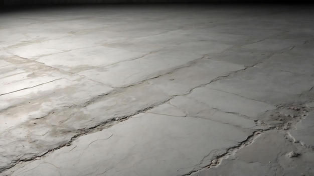 Concrete wall and floor as a background 3D rendering