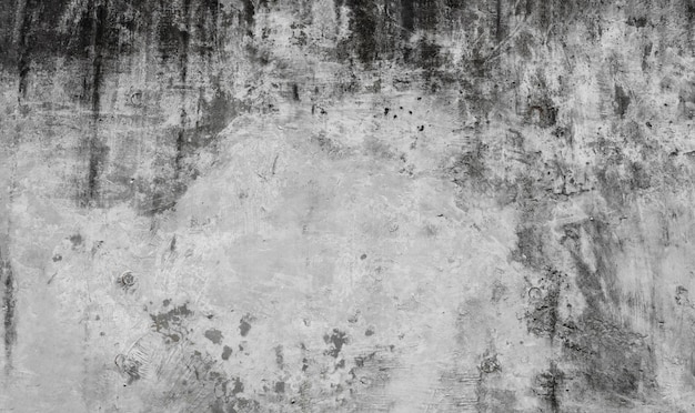 Concrete wall texture Grey Cement floor with rough grunge surface Dark Gray and White background with raw plaster on old building wallHorizon Backdrop background with copy space for presentation