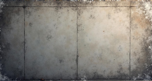 a concrete wall with a sign saying  the words  on it