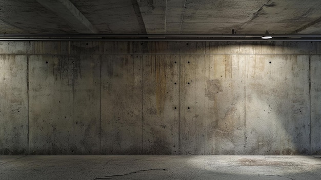 a concrete wall with a sign that says quot no rust quot on it