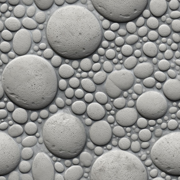 Concrete With Bubbled Surface Infinite Seamless Backgrounds Generative AI