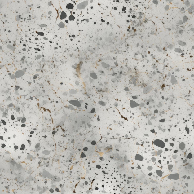 Concrete With Dappled Surface Seamless Wallpaper Background Generative AI