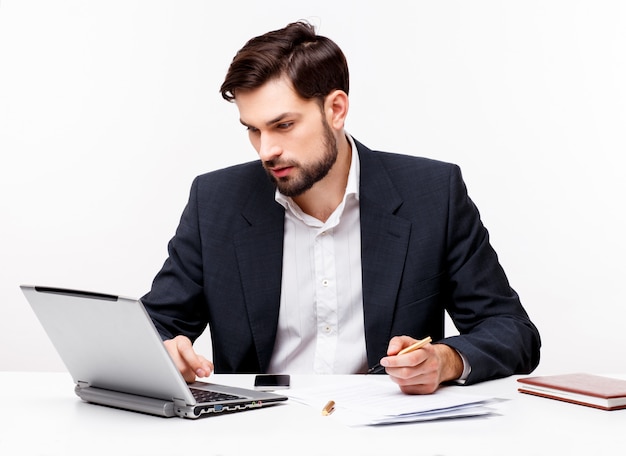 Confident businessman portrait