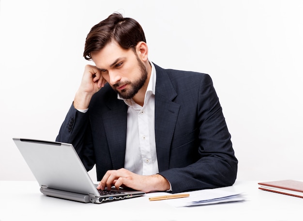 Confident businessman portrait