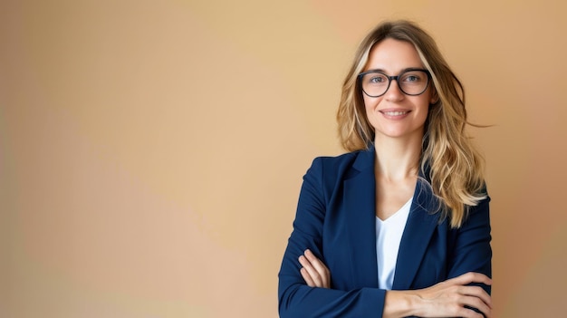 Photo the confident businesswoman portrait