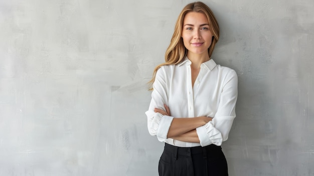 Photo a confident businesswoman portrait