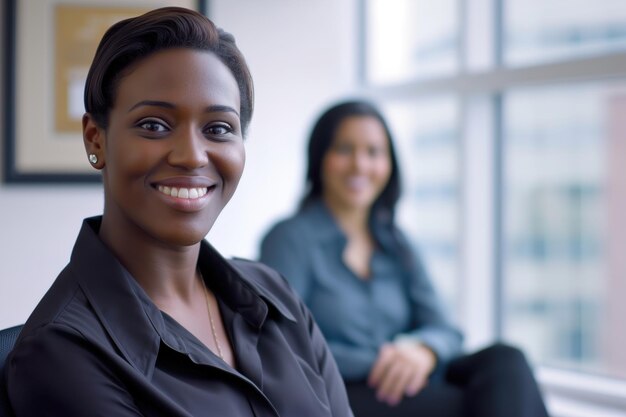 Confident Female Professional in Office