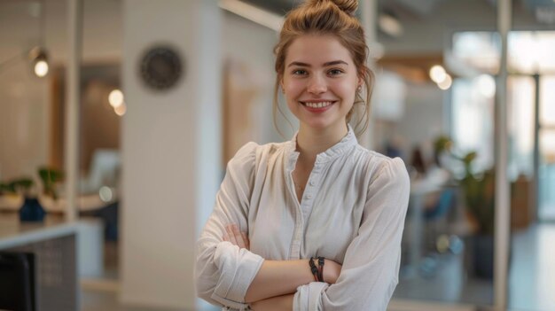 A Confident Young Professional Woman