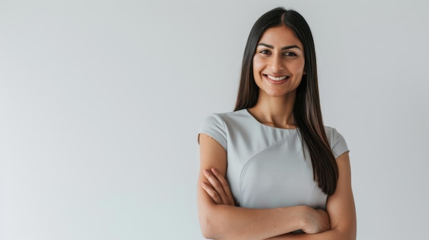 The confident young woman