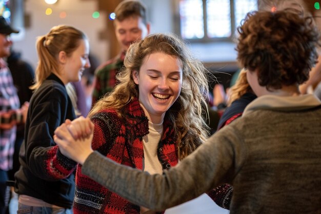 Connecting with local dancers at Hogmanay dance wo generative ai