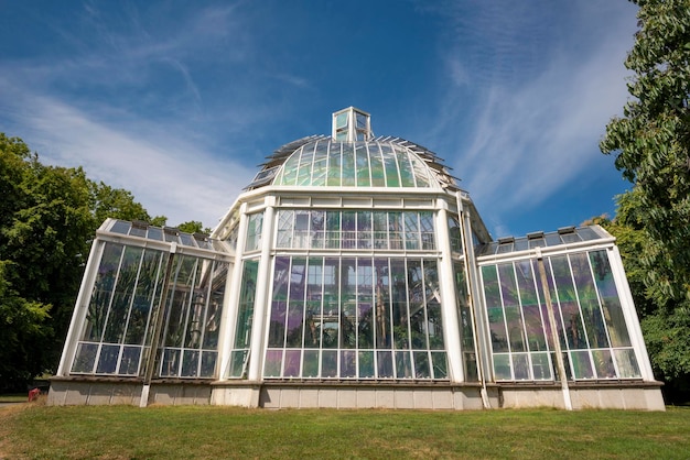 The Conservatory and Botanical Gardens greenhouse Geneva Switzerland