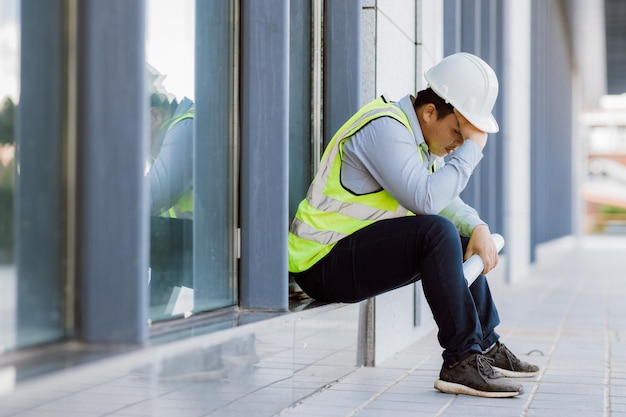 Construction engineer stress of Construction project failure