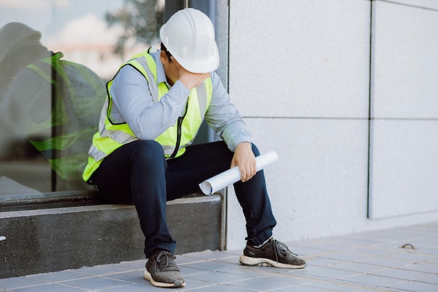 Construction engineer stress of Construction project failure