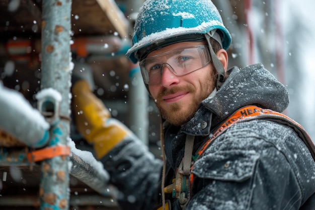 Construction engineer working hard Industrial worker