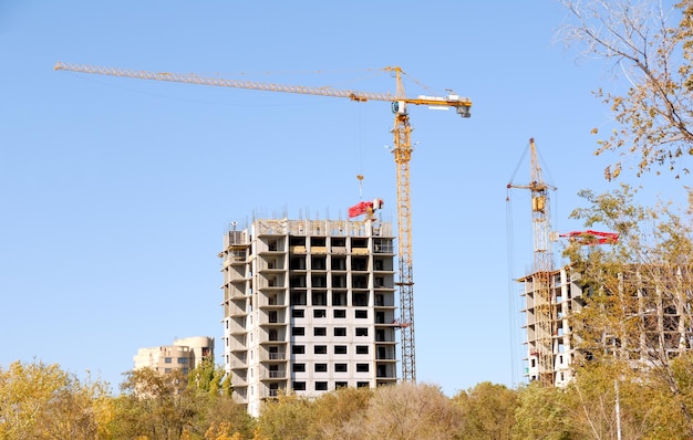 Construction of office building