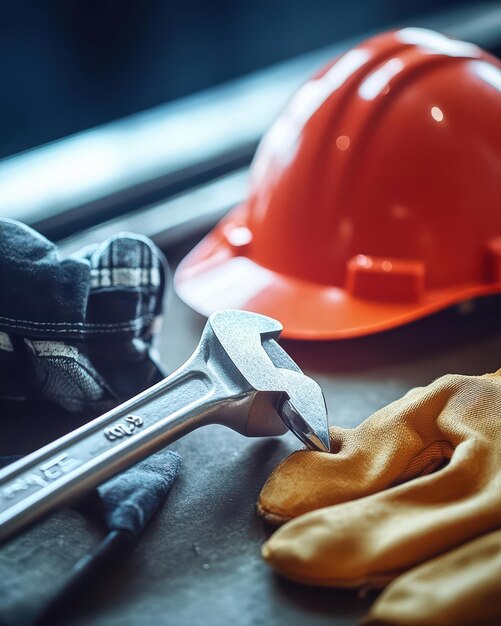 Construction Tools Closeup