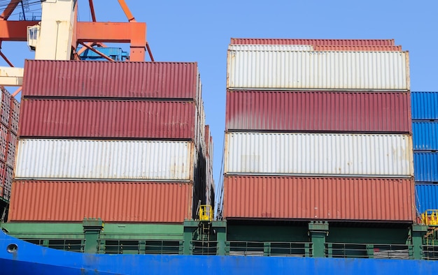 Container Ship in port