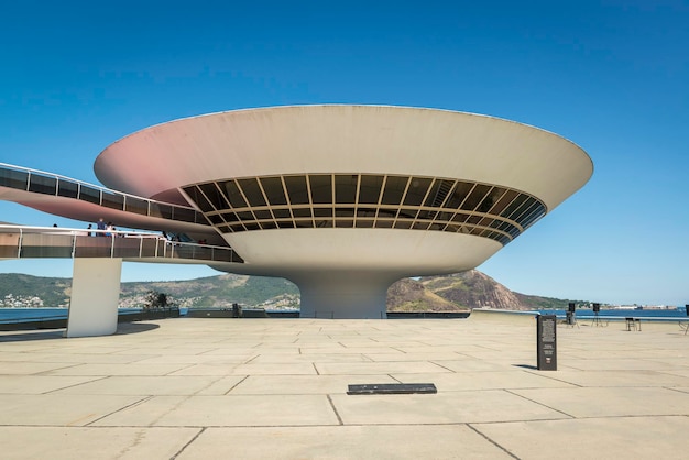 Contemporary Art Museum Niteroi Rio de Janeiro Brazil on September 1 2022