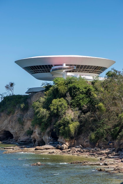 Contemporary Art Museum Niteroi Rio de Janeiro Brazil on September 1 2022