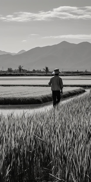 Contemporary Chinese Art Vibrant Airy Scenes Of Rice Fields And Mountains