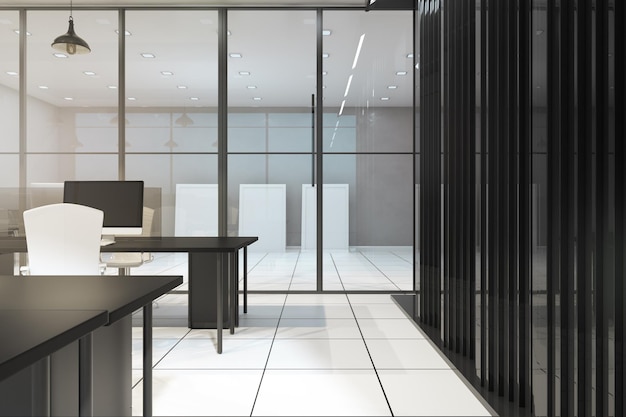 Contemporary office interior